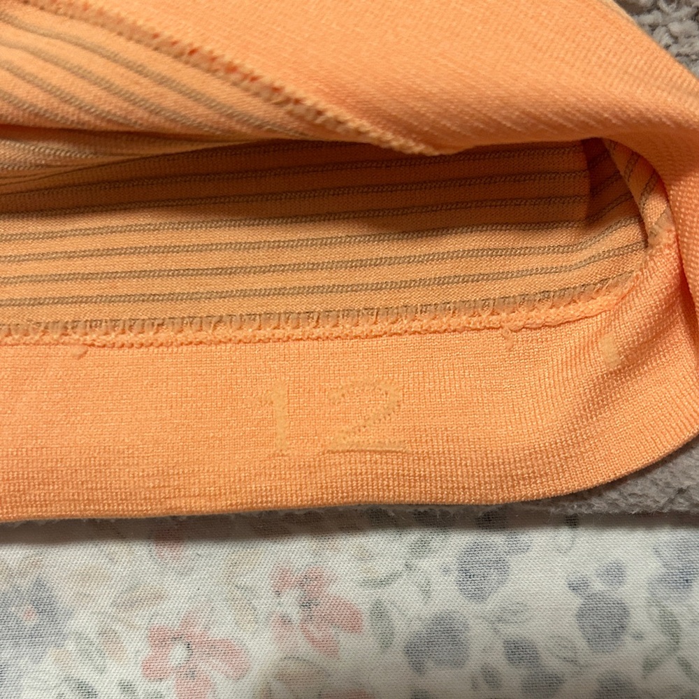 NWT Lululemon Swiftly Tech Racerback Tank Top 2.0 *Hip Length Rock Melon size 12 - Picture 10 of 10